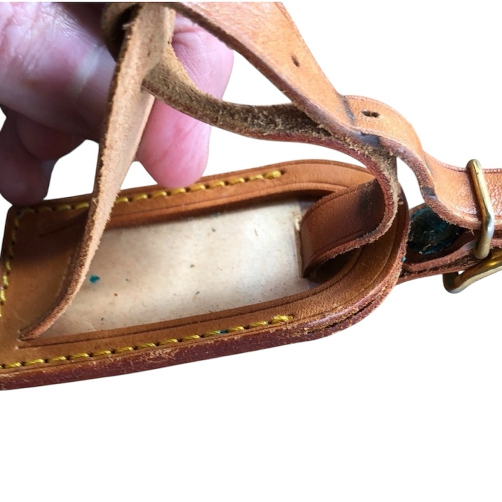 Louis Vuitton Tan Luggage Tag - Picture 4 of 4